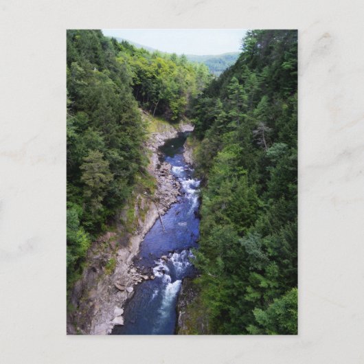 Quechee Gorge, Vermont Postkarte (Vorderseite)