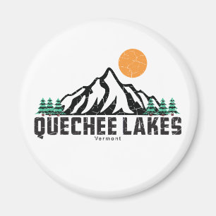 Quechee Lakes Sunset T - Shirt Magnet