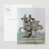 Quecksilber auf Pegasus 1701-02 Postkarte (Vorne/Hinten)