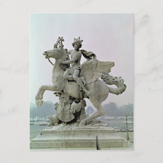 Quecksilber auf Pegasus 1701-02 Postkarte (Vorderseite)