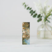 Quecksilber, der den Säugling Baccus an die Nymphe Mini Visitenkarte (Stehend Vorderseite)