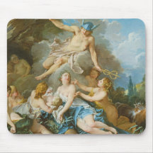 Quecksilber, der den Säugling Baccus an die Nymphe