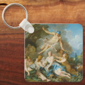 Quecksilber, der den Säugling Baccus an die Nymphe Schlüsselanhänger (Vorderseite)