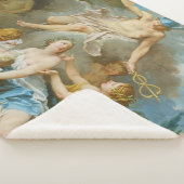 Quecksilber, der den Säugling Baccus an die Nymphe Sherpadecke (3/4)