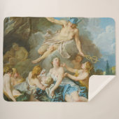 Quecksilber, der den Säugling Baccus an die Nymphe Sherpadecke (Vorderseite (Horizontal))