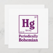 Quecksilber Einladung (Vorne/Hinten)