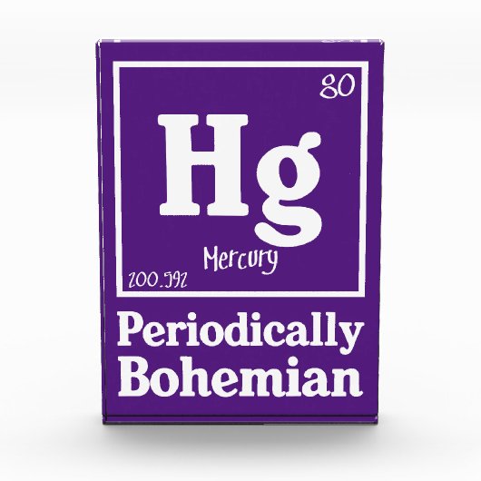 Quecksilber Fotoblock (Vorderseite)