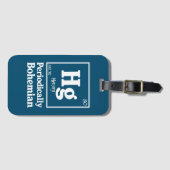 Quecksilber Gepäckanhänger (Vorderseite (Horizontal))