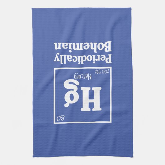 Quecksilber Geschirrtuch (Vertikal)