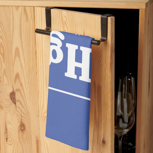 Quecksilber Geschirrtuch (Drittel gefaltet)