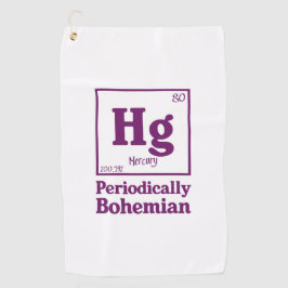 Quecksilber Golfhandtuch