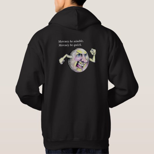 Quecksilber Hoodie (Rückseite)