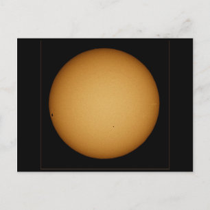 Quecksilber im Transit durch die Sonne Postkarte