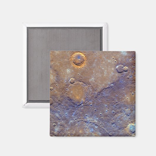 QUECKSILBER IN FARBE MAGNET (Vorderseite/Rückseite)