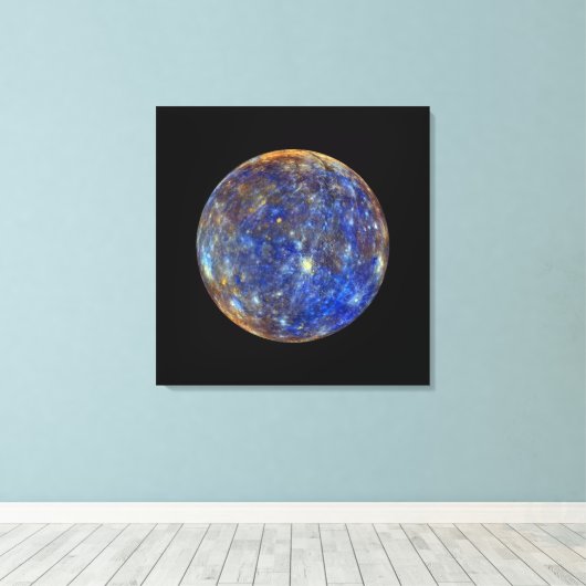 Quecksilber Leinwanddruck (Insitu (Holzboden))