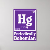 Quecksilber Leinwanddruck (Vorderseite)