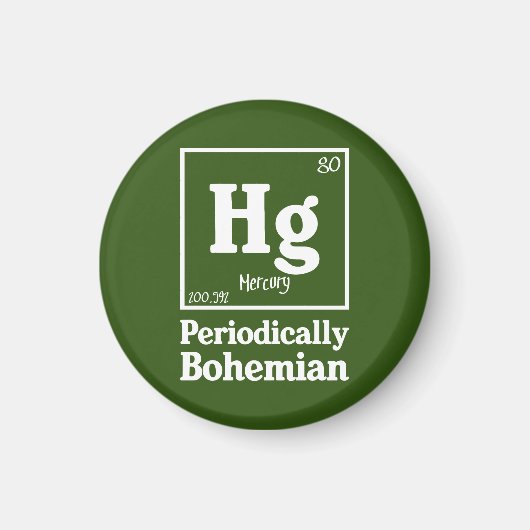 Quecksilber Magnet (Vorne)