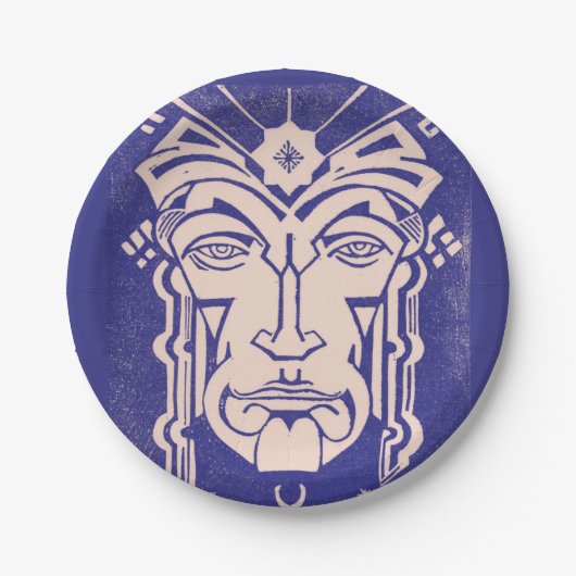 Quecksilber Messenger Gods Griechisch Mythology Bl Pappteller (Vorderseite)