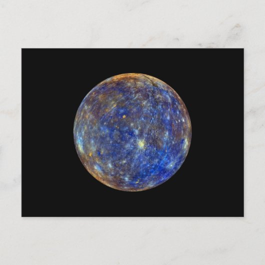 Quecksilber Postkarte (Vorderseite)