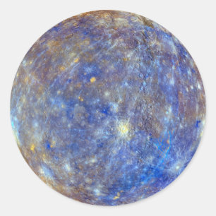 Quecksilber Runder Aufkleber