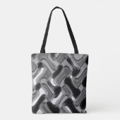 Quecksilber & Sable Tote Bag von Artist C.L. Braun Tasche (Rückseite)