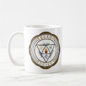 Quecksilber-Spiegel-Tasse Kaffeetasse (Links)