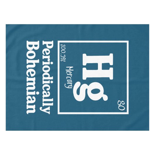 Quecksilber Tischdecke (Vorderseite (Horizontal))