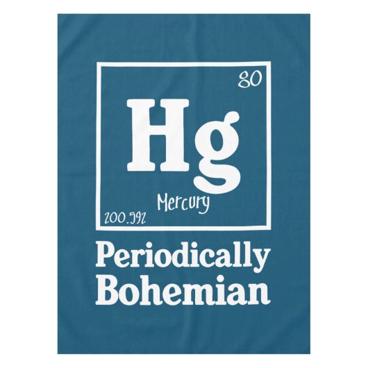 Quecksilber Tischdecke (Vorderseite)