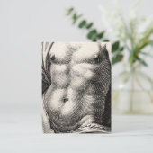 Quecksilber von Goltzius Postkarte (Stehend Vorderseite)