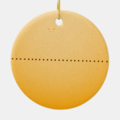 Quecksilberdurchfuhr der Sonne Keramik Ornament (Hinten)