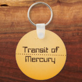 Quecksilberdurchfuhr der Sonne Schlüsselanhänger (Vorderseite)