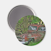 Quecksilbermagnet 1950 magnet (Vorderseite/Rückseite)