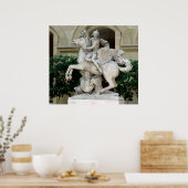 Quecksilberreiten Pegasus Poster (Küche)