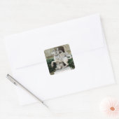 Quecksilberreiten Pegasus Quadratischer Aufkleber (Umschlag)