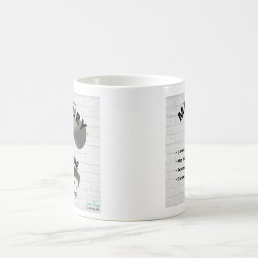 QUECURRETROGRADE VON SARA PERRY KAFFEETASSE (Mittel)