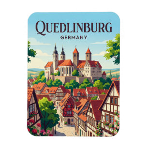 Quedlinburg Deutschland Magnet