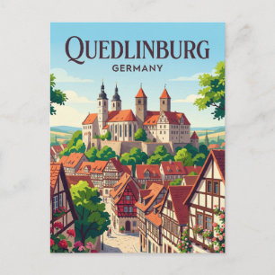 Quedlinburg Deutschland Postkarte