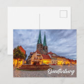 Quedlinburg, Deutschland Postkarte (Vorne/Hinten)