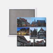 Quedlinburg Magnet (Vorderseite/Rückseite)