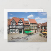Quedlinburg Postkarte (Vorne/Hinten)