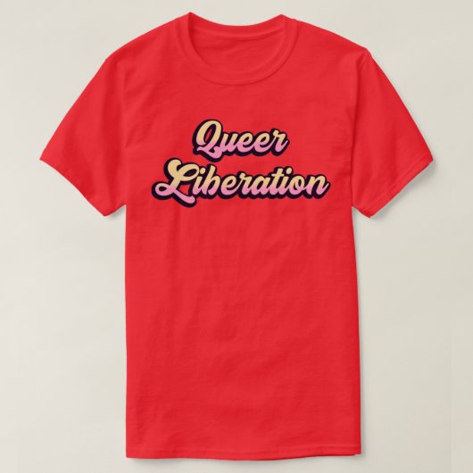 Quee Befreiung T-Shirt (Design vorne)