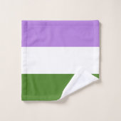 Quee Flagge Badhandtuch Set (Waschlappen)