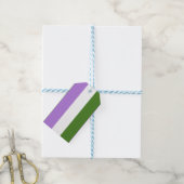 Quee Flagge Geschenkanhänger (Mit Garn)
