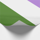 Quee Flagge Geschenkpapier (Ecke)
