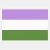 Quee Flagge Geschenkpapier Set (Vorderseite 3)