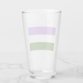 Quee Flagge Glas (Rückseite)
