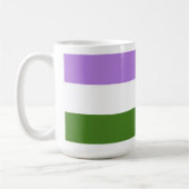 Quee Flagge Kaffeetasse (Links)