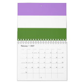 Quee Flagge Kalender (Feb 2027)