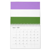 Quee Flagge Kalender (Mär 2027)