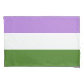 Quee Flagge Kissenbezug (Vorderseite-Links)